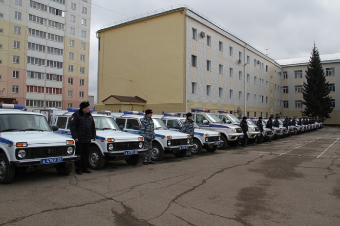 Полицейский автопарк
